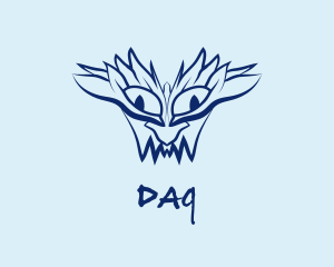 Wings - Monster Bird Mask Clan logo design