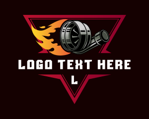 Engine - Automotive Turbo Engine logo design