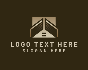 Roof - House Roof Builder logo design