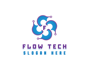 Circuitry Technology Software logo design