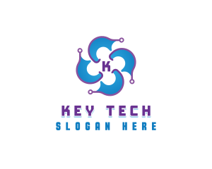 Circuitry Technology Software logo design