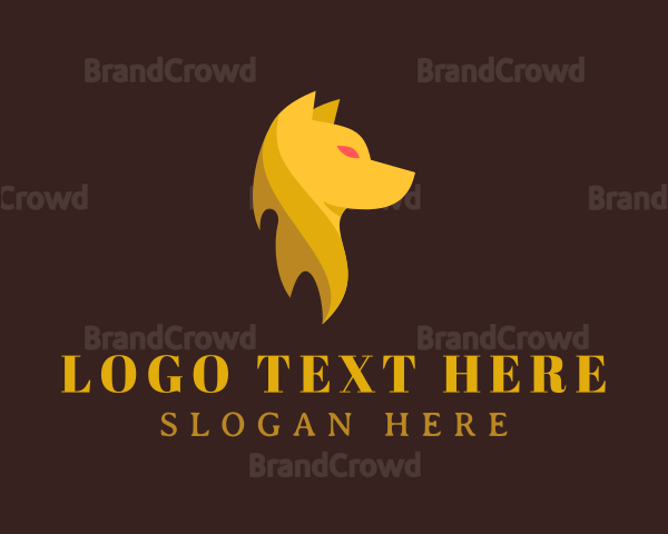 Premium Dog Brand Logo