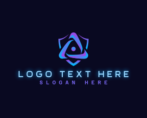 Programming - Technology Cyber Vortex logo design