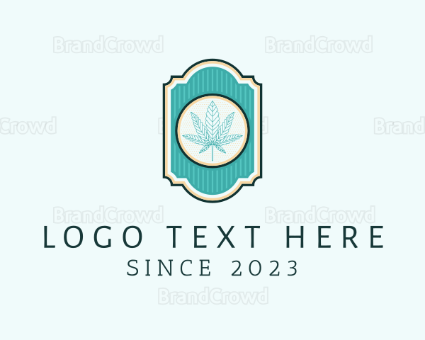 Marijuana Weed Leaf Logo