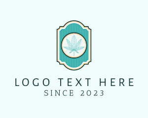 Weed Culture - Marijuana Weed Leaf logo design