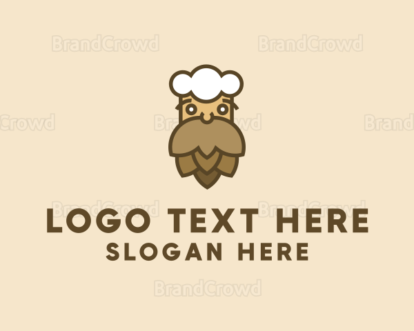 Beer Man Beard Logo