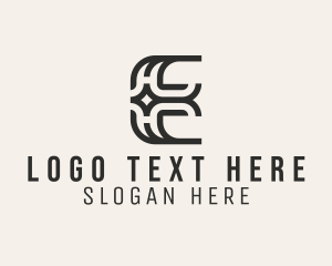 Letter E - Modern Fashion Apparel logo design