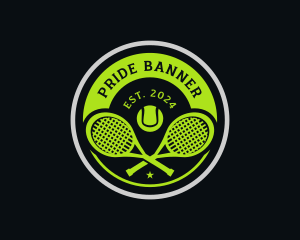  Tennis Sports Ball logo design