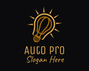 Light Bulb Fixture  Logo