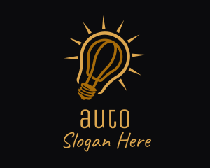 Light Bulb Fixture  Logo