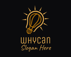 Light Bulb Fixture  Logo