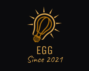 Charging - Light Bulb Fixture logo design