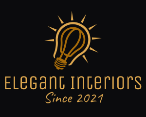 Light Bulb Fixture  logo design