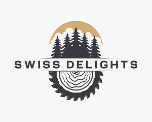 Woodwork Wood Sawmill logo design