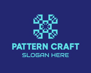 Digital Tech Pattern logo design