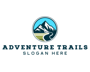 Mountain Road Trekking logo design