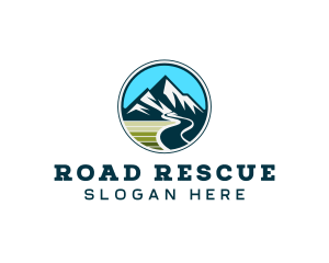 Mountain Road Trekking logo design