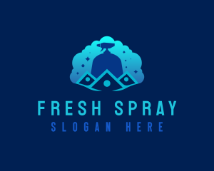  Disinfectant Sanitation Spray logo design