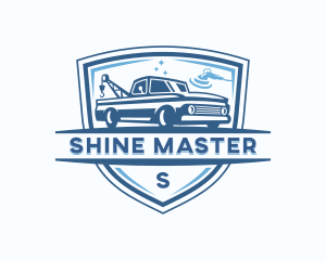 Polishing - Tow Truck Polishing logo design