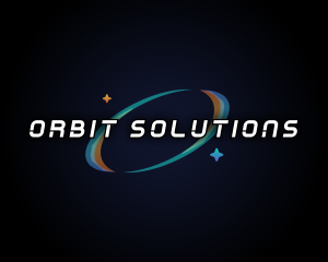 Space Technology Orbit logo design