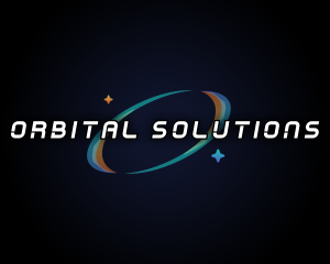 Space Technology Orbit logo design