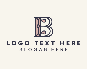 Lettermark - Elegant Boutique Letter B logo design