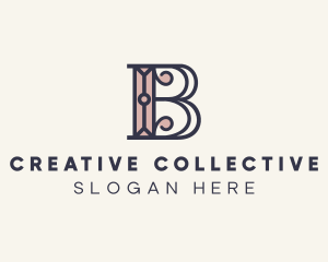 Elegant Boutique Letter B logo design