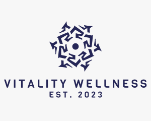 Mandala Ornate Wellness logo design