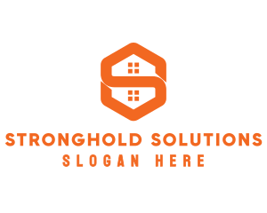 Realtor House Letter S logo design