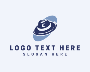 Fedora Hat Fashion Logo