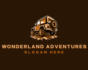 Adventure Driving Jeep logo design