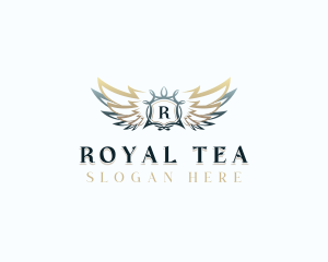 Royal Wings Monarchy logo design