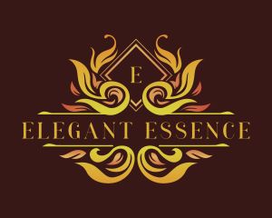 Elegant Floral Boutique logo design