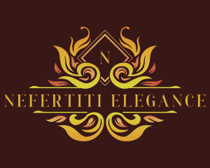 Elegant Floral Boutique logo design