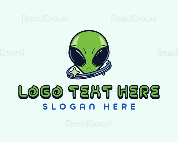 Cosmic Space Alien Logo