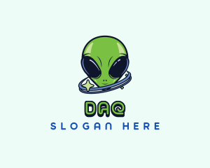 Cosmic Space Alien Logo