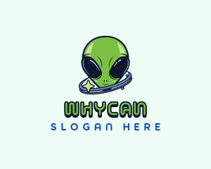 Cosmic Space Alien Logo