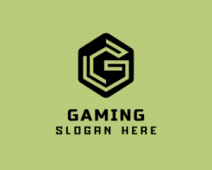 Hexagon Gaming Letter G logo design