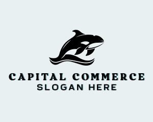 Washington - Orca Sea Animal logo design