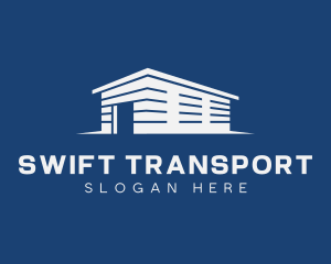 Warehouse Storage Logistics logo design