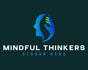 Care Mind Theraphy logo design