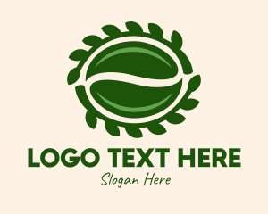 Seedling - Green Seed Leaves logo design