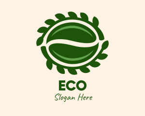 Farm - Green Seed Leaves logo design