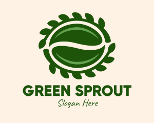 Green Seed Leaves logo design