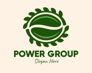Harvest - Green Seed Leaves logo design