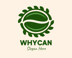 Seedling - Green Seed Leaves logo design