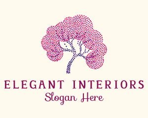 Elegant Natural Tree logo design