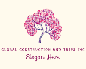 Nature Conservation - Elegant Natural Tree logo design
