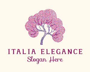 Elegant Natural Tree logo design