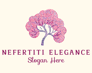 Elegant Natural Tree logo design